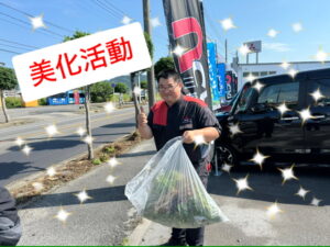 隼人店の美化活動🍀🍀