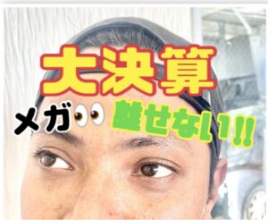 大決算　メガ👀　離せない